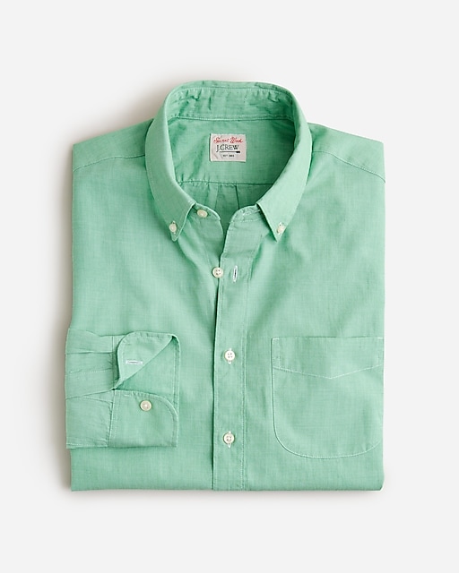  Relaxed-fit Secret Wash cotton poplin shirt