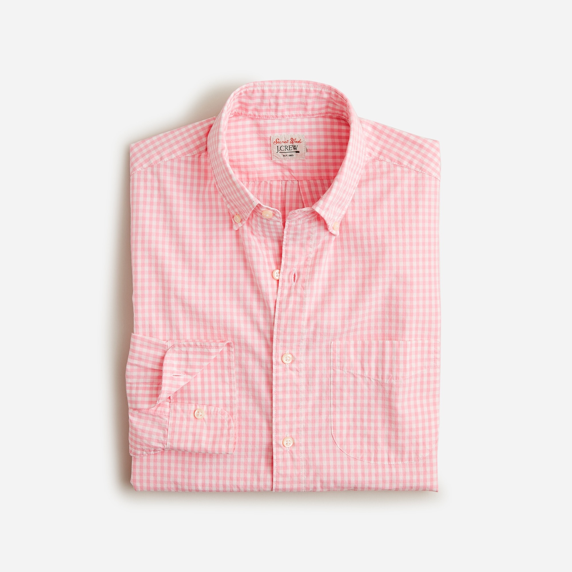  Tall Secret Wash cotton poplin shirt