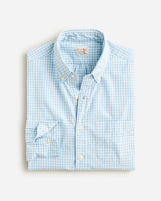 mens Slim-fit Secret Wash cotton poplin shirt
