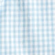 Slim Untucked Secret Wash cotton poplin shirt QUINCY LIGHT BLUE WHITE