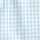 Secret Wash cotton poplin shirt KEVIN PLAID BLUE GREY 