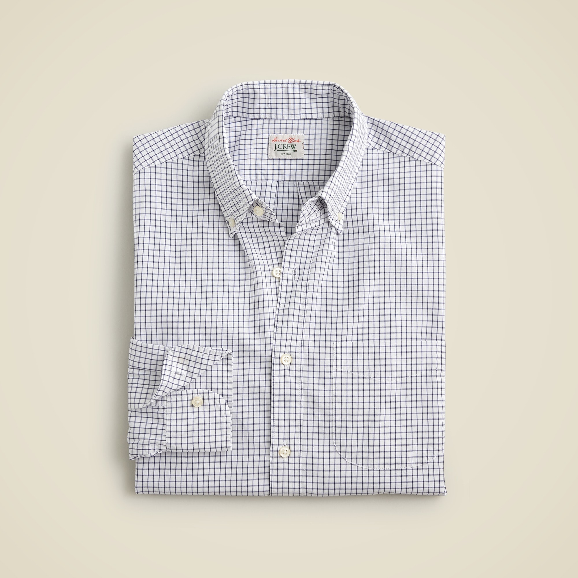Secret Wash cotton poplin shirt from J.Crew - $100