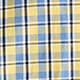 Secret Wash cotton poplin shirt TERRY YELLOW BLUE 