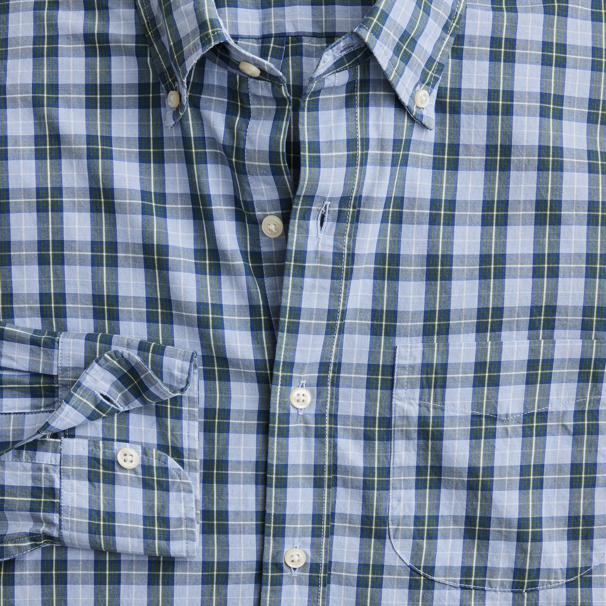 Secret Wash cotton poplin shirt