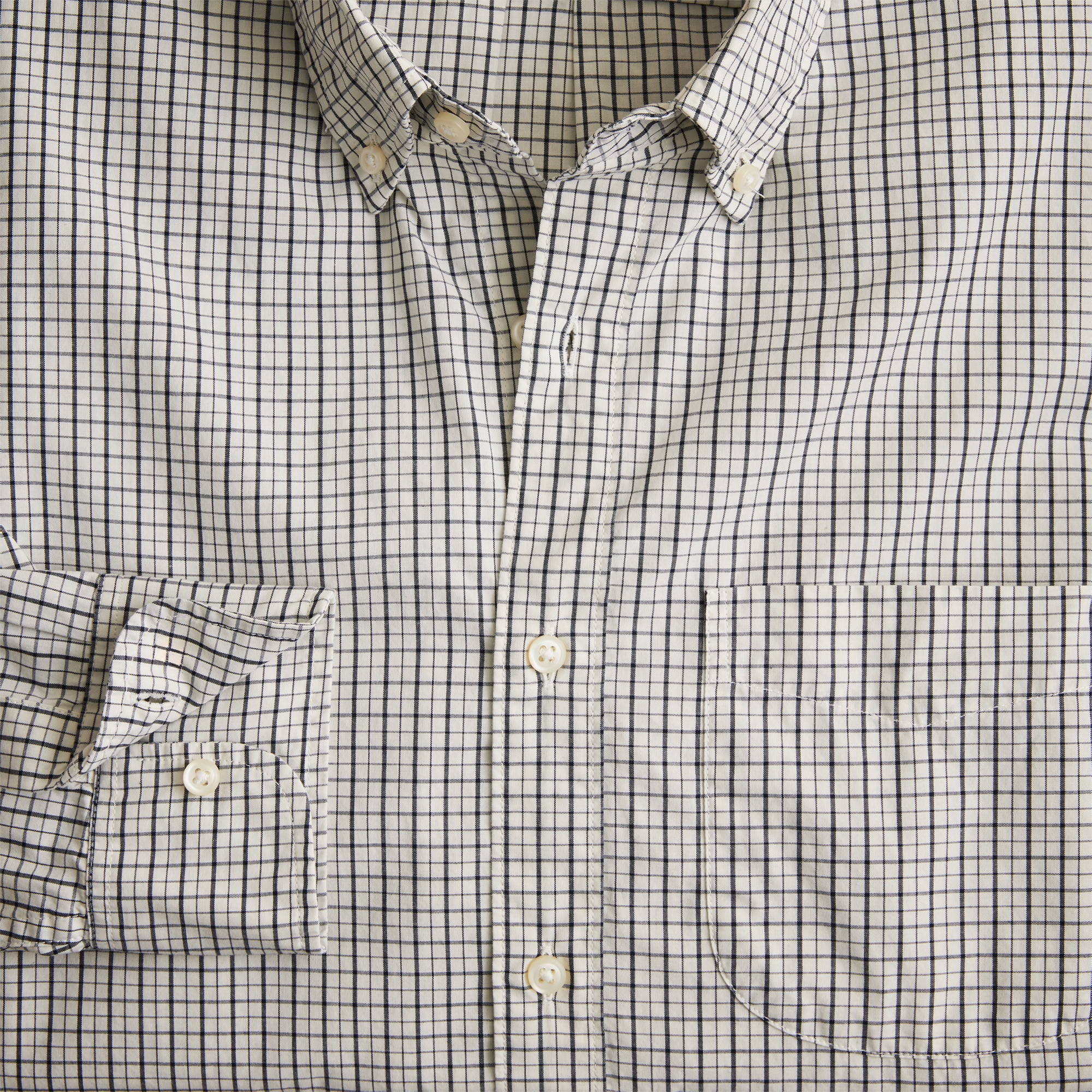 Tall Secret Wash cotton poplin shirt