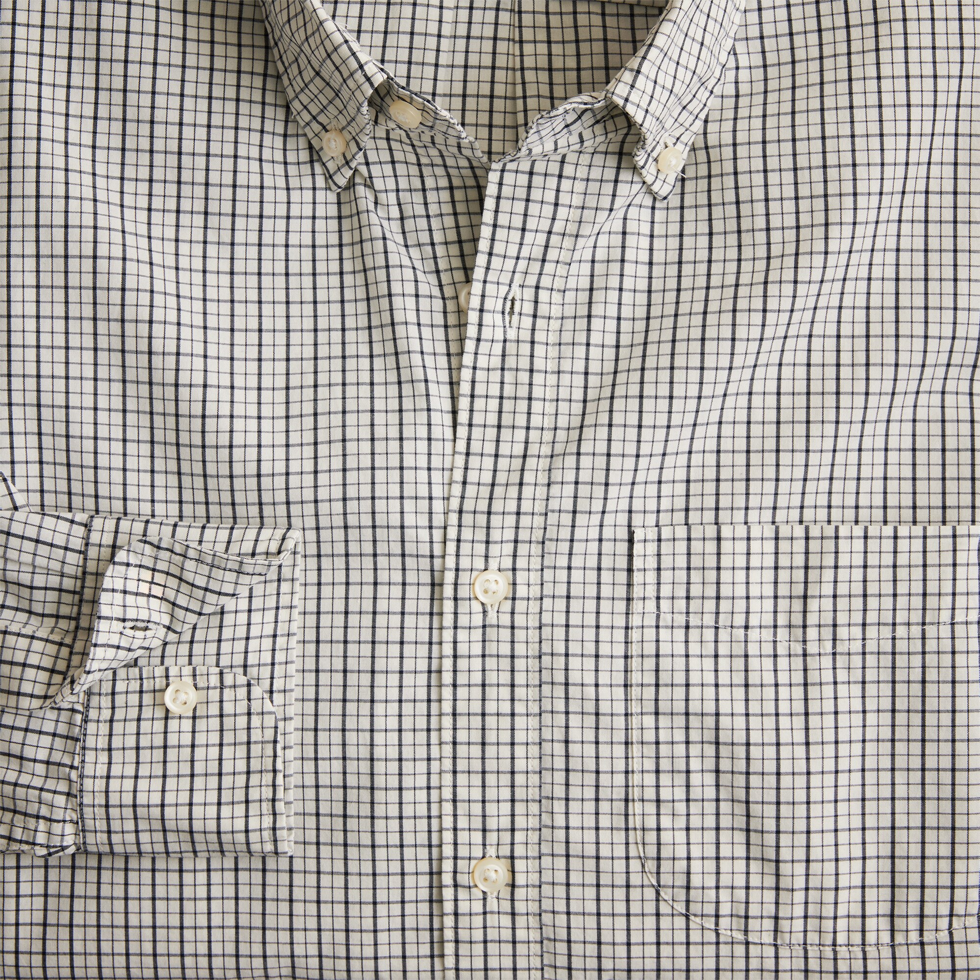 Relaxed Secret Wash cotton poplin shirt