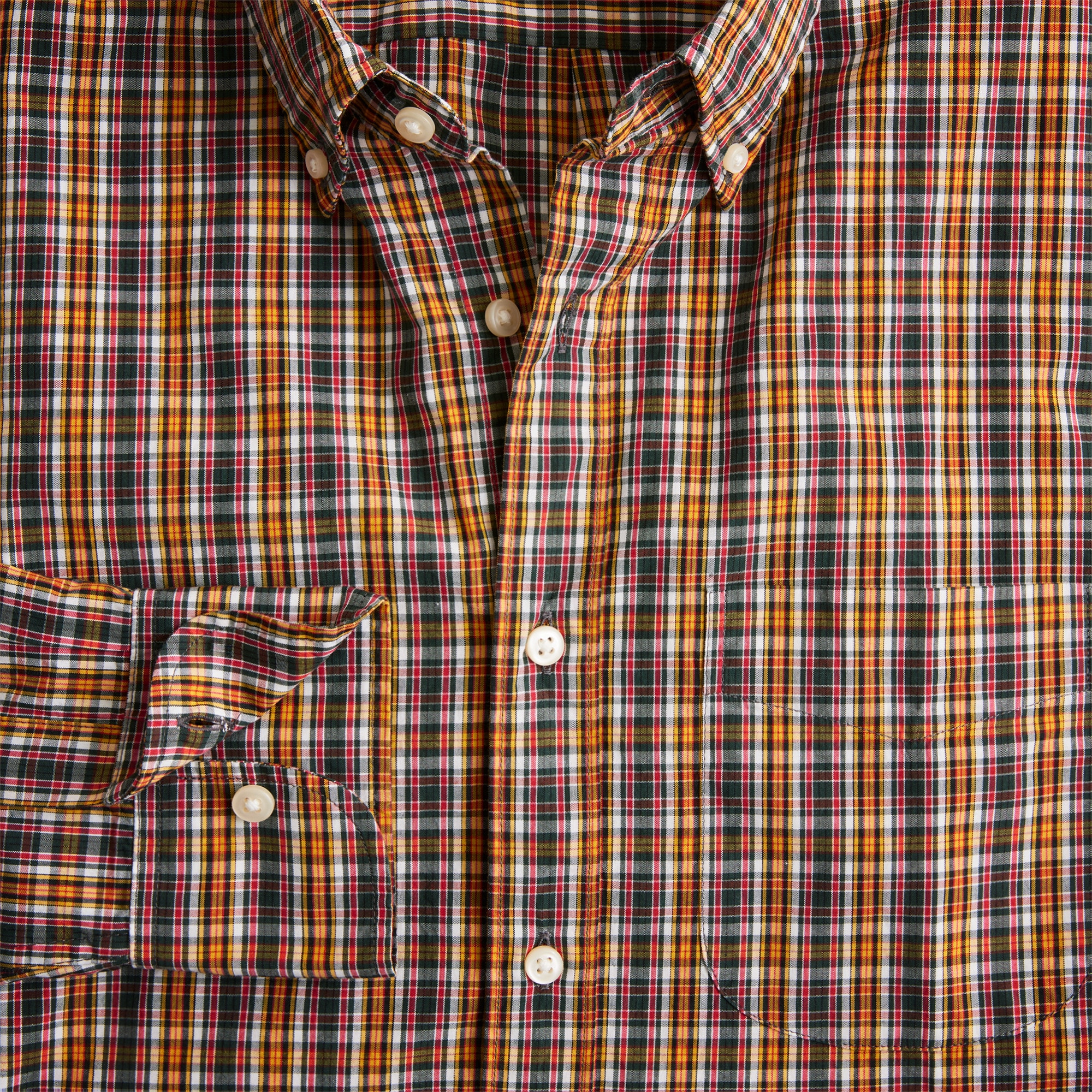 Tall Secret Wash cotton poplin shirt
