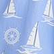 Printed boxers SEA SAILOR BLUE WHITE