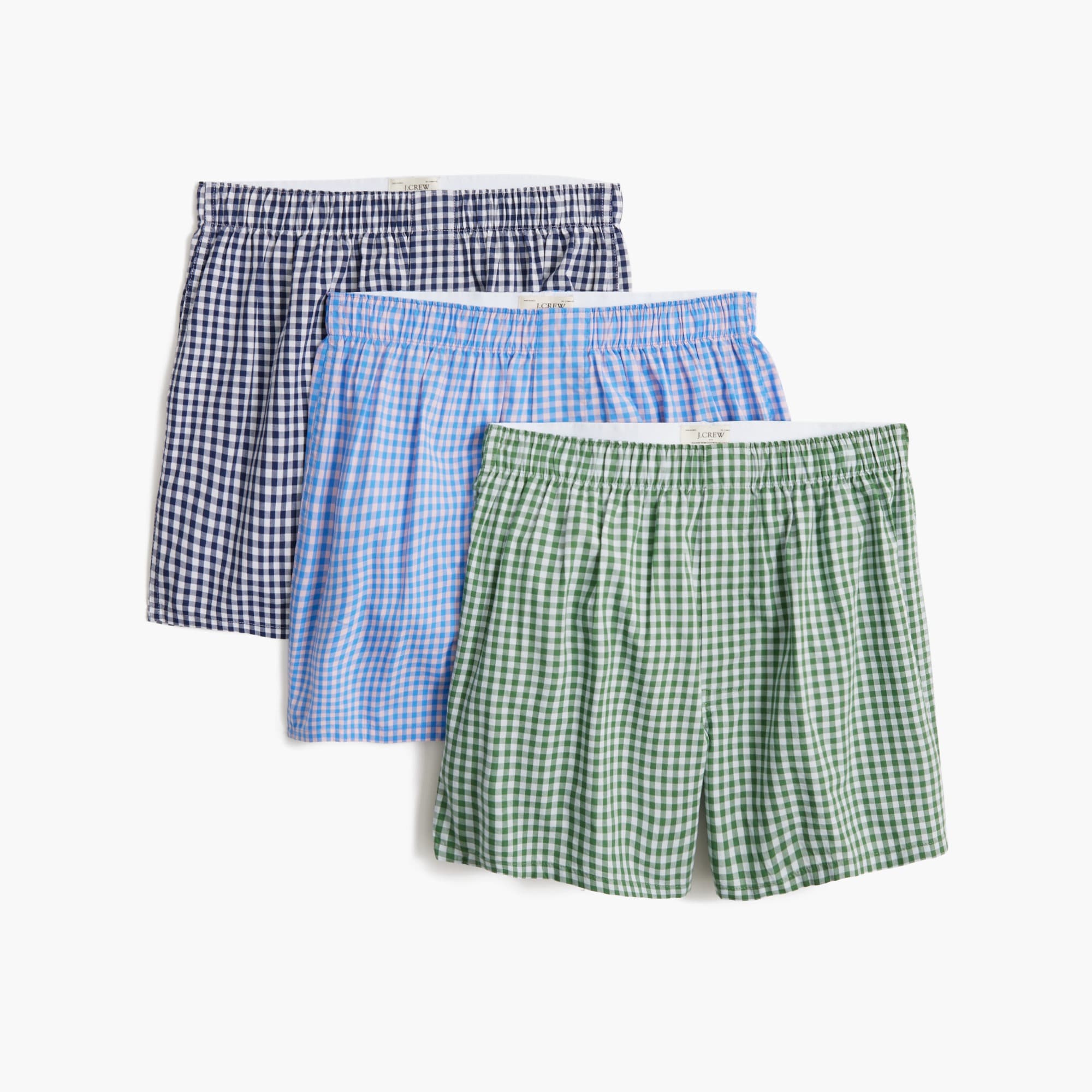 mens Woven boxers three-pack
