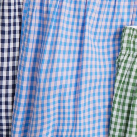 Woven boxers three-pack SPRING GINGHAM PARTY