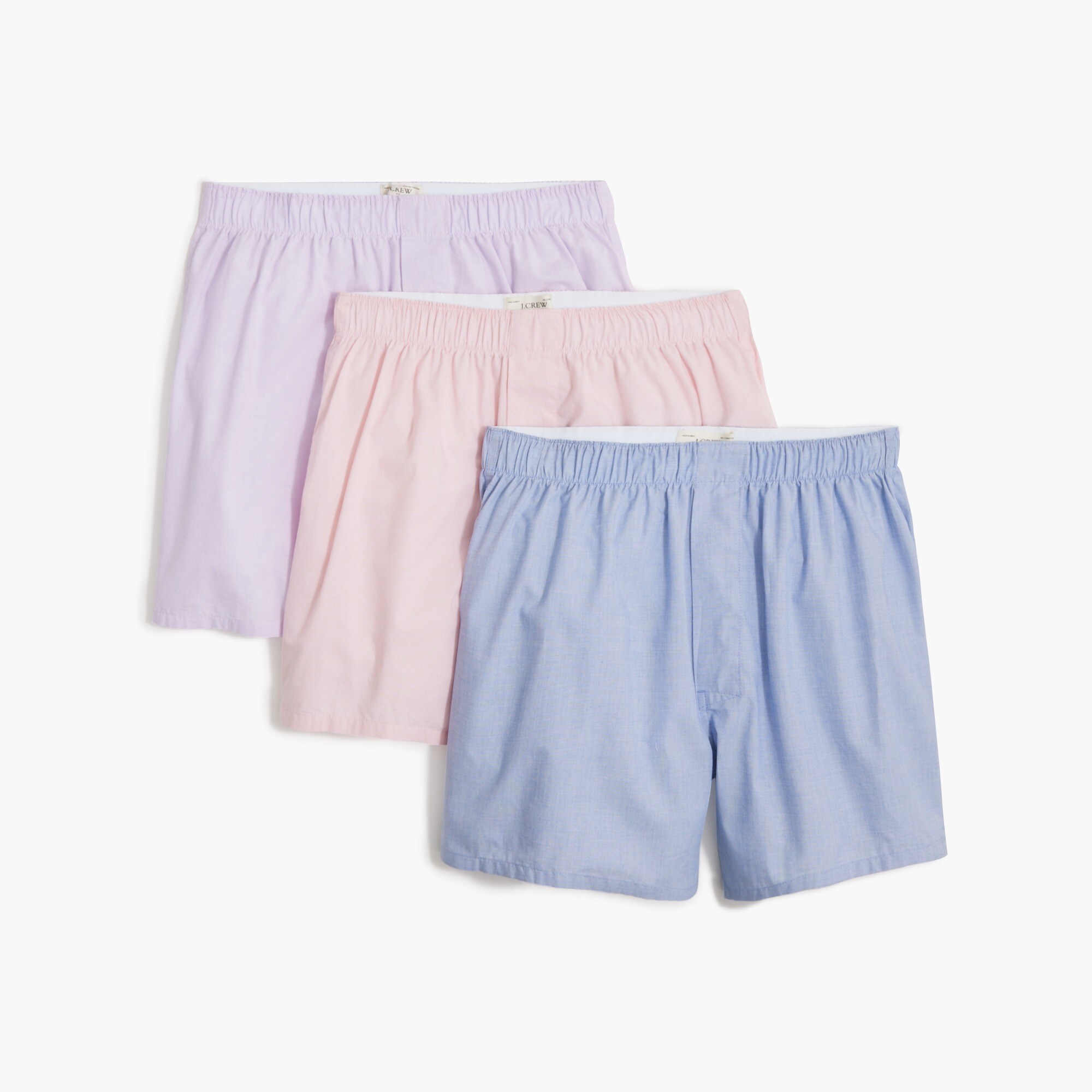 mens Woven boxers three-pack