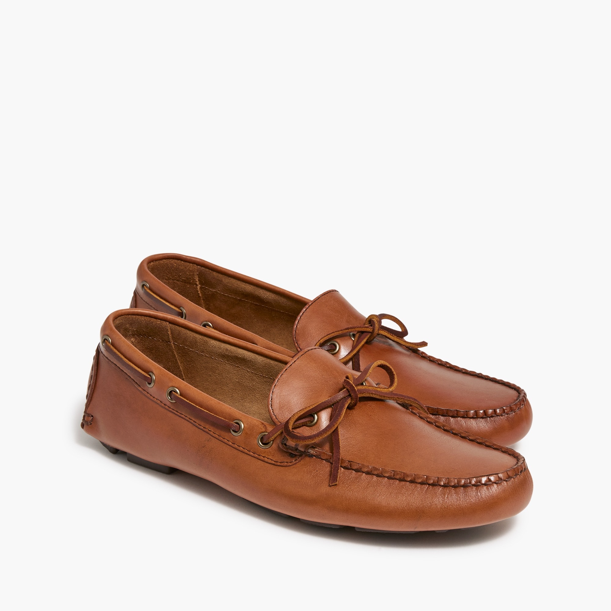 Leather driving shoes