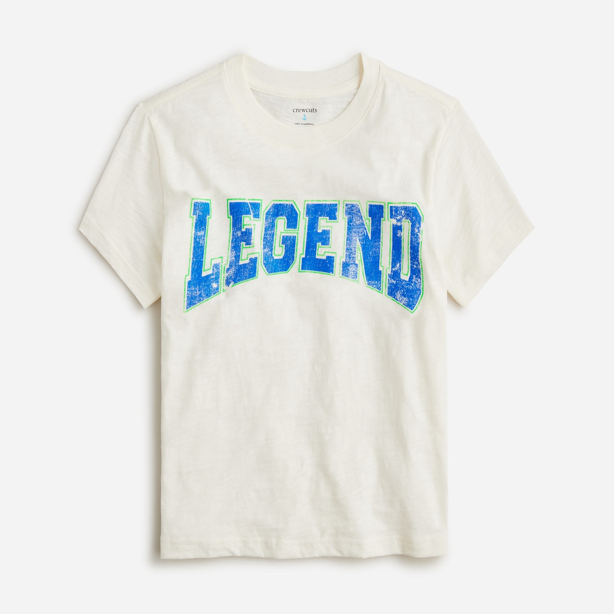  Kid's short-sleeve &quot;legend&quot; graphic T-shirt