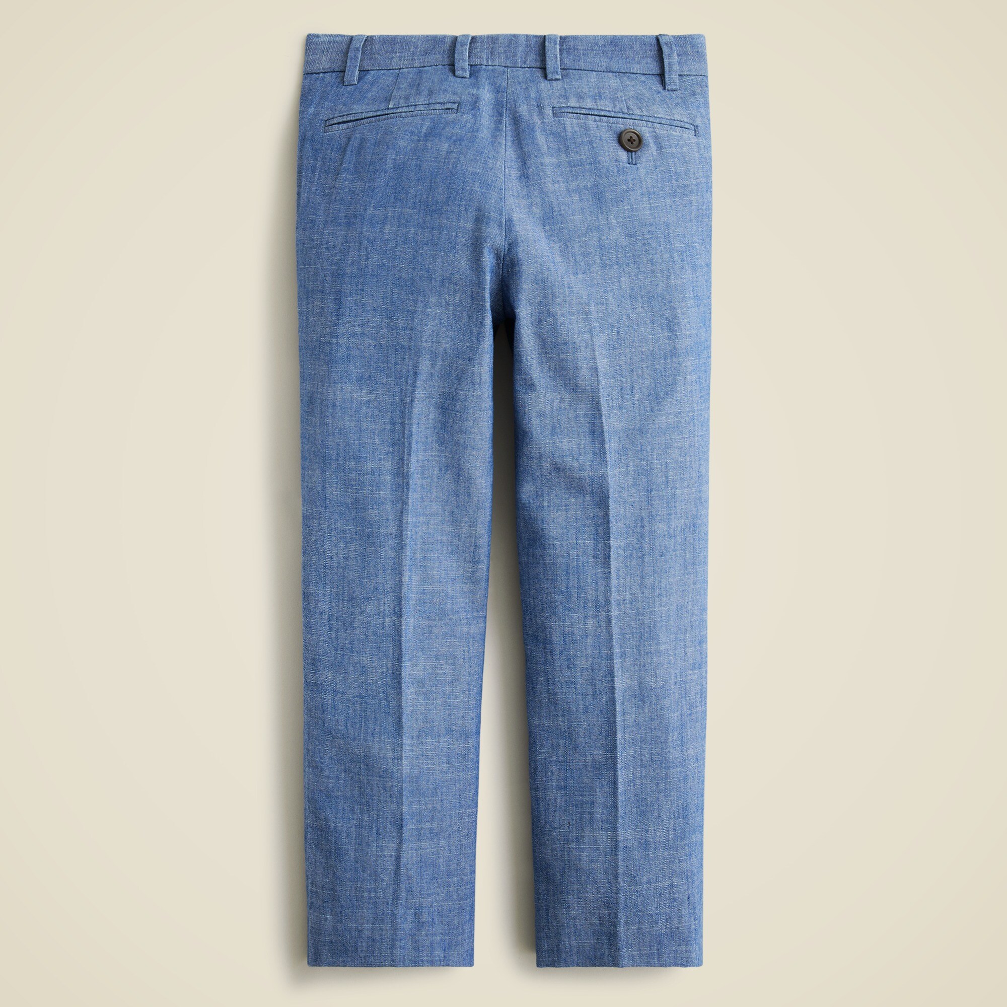 Boys' Ludlow suit pant in chambray