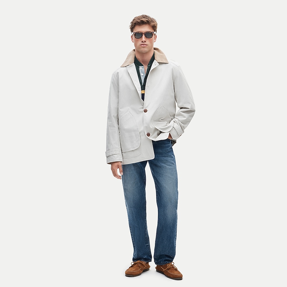 Barbour® Burghley Wax Jacket For Men | J.Crew