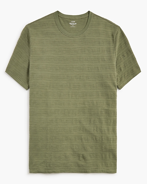  Textured heritage tee in relaxed fit