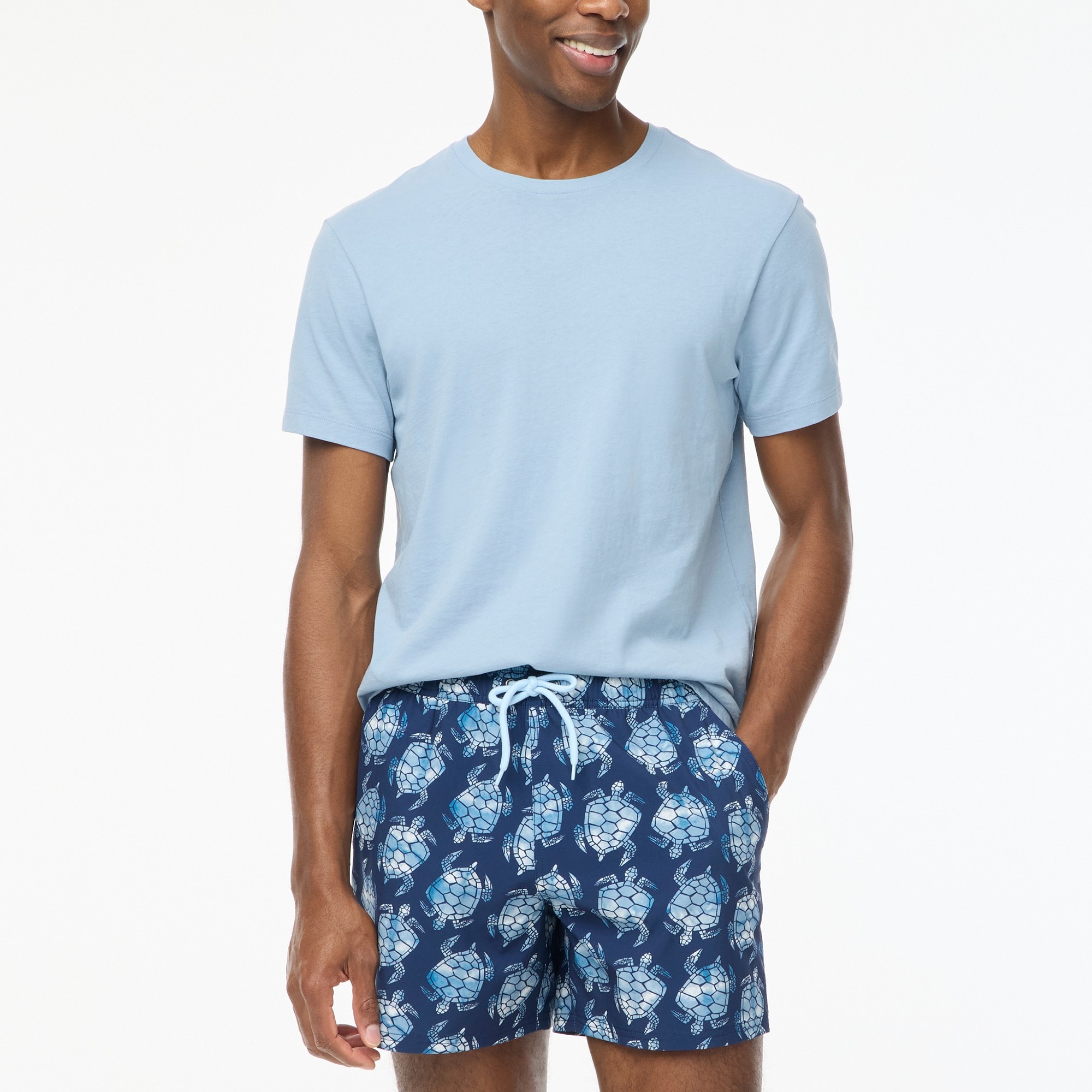 mens 5&quot; swim trunk