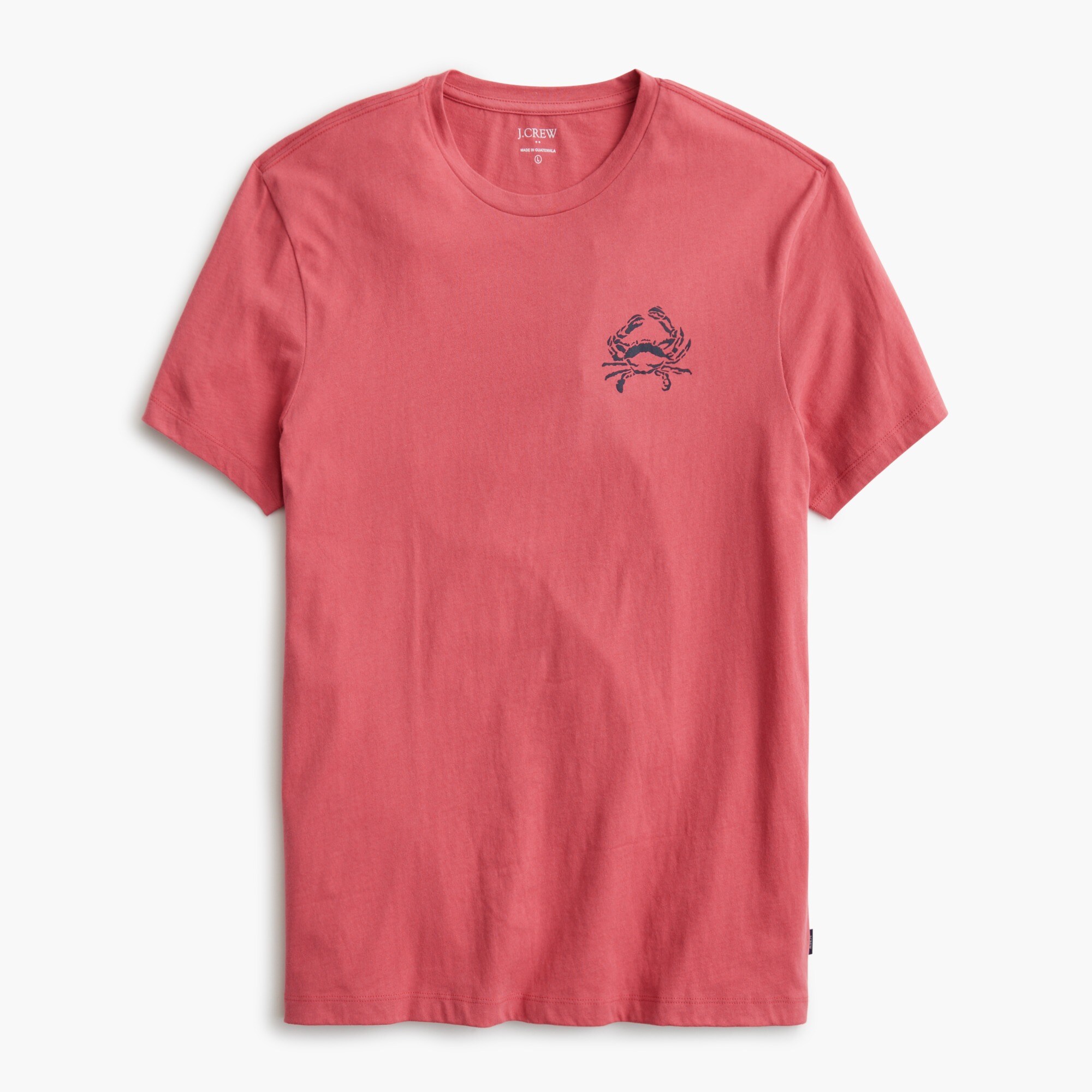 crab graphic tee for men