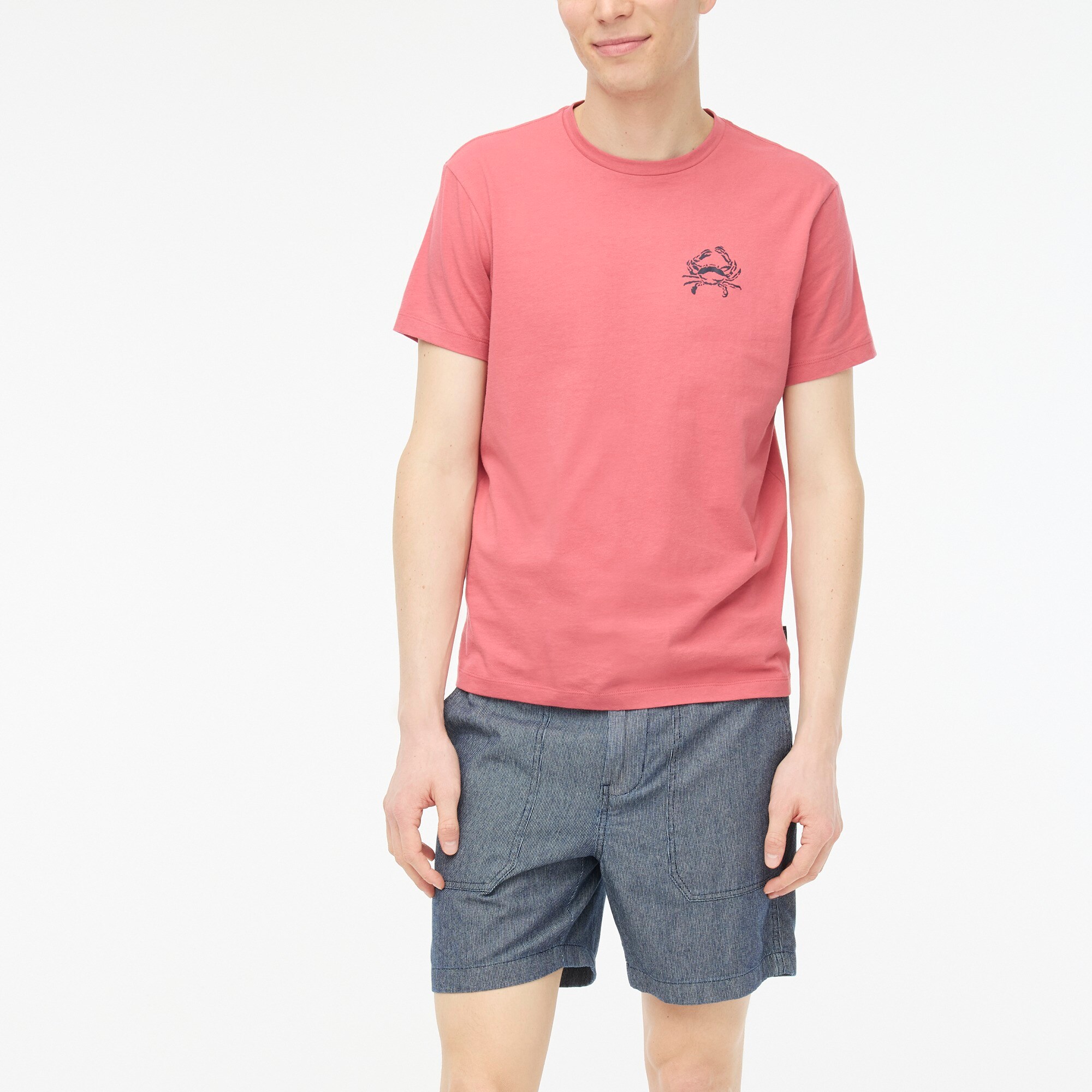 Crab graphic tee