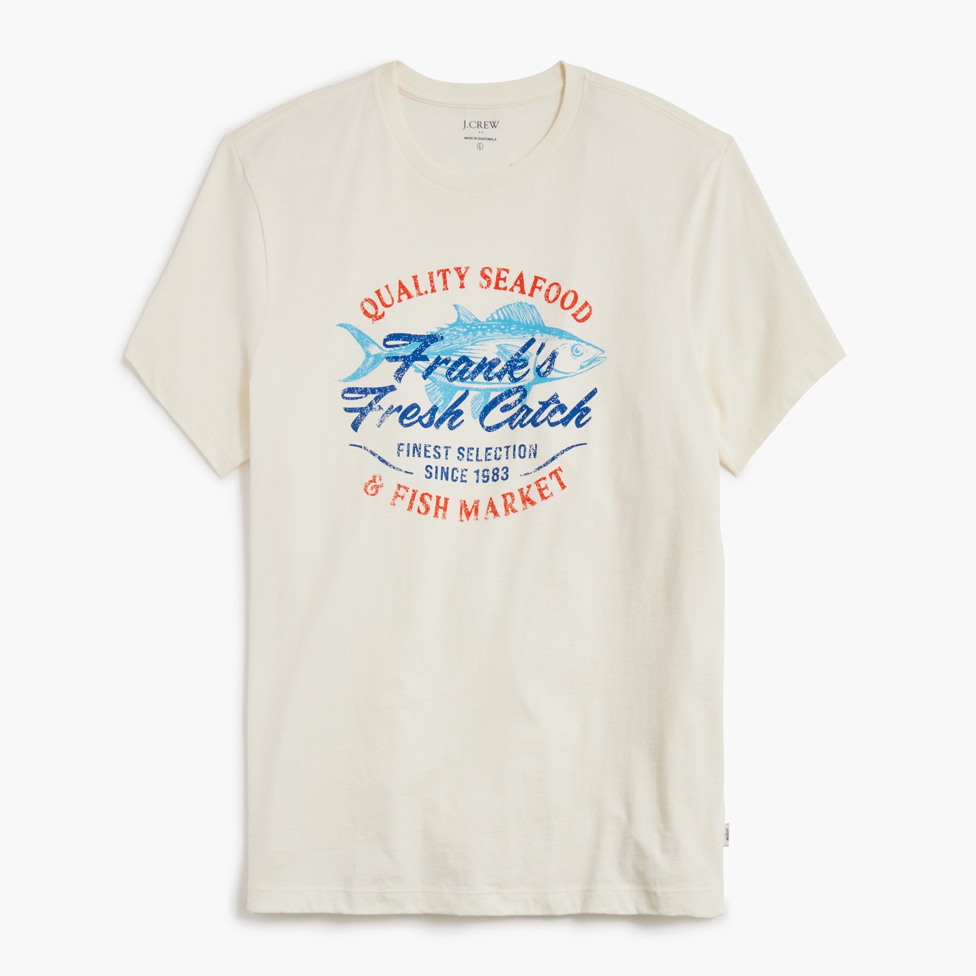 frank's fresh catch graphic tee for men