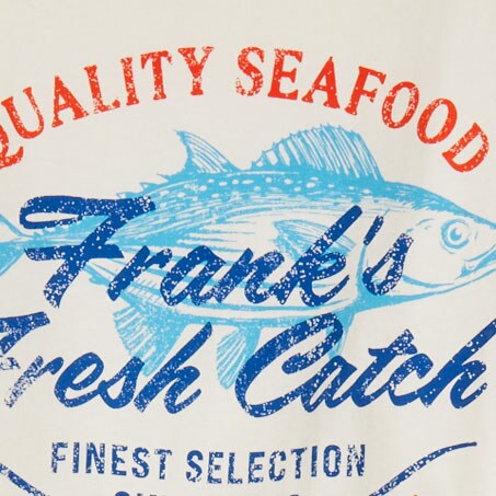 Retro SUV graphic tee NAVY BEACH 