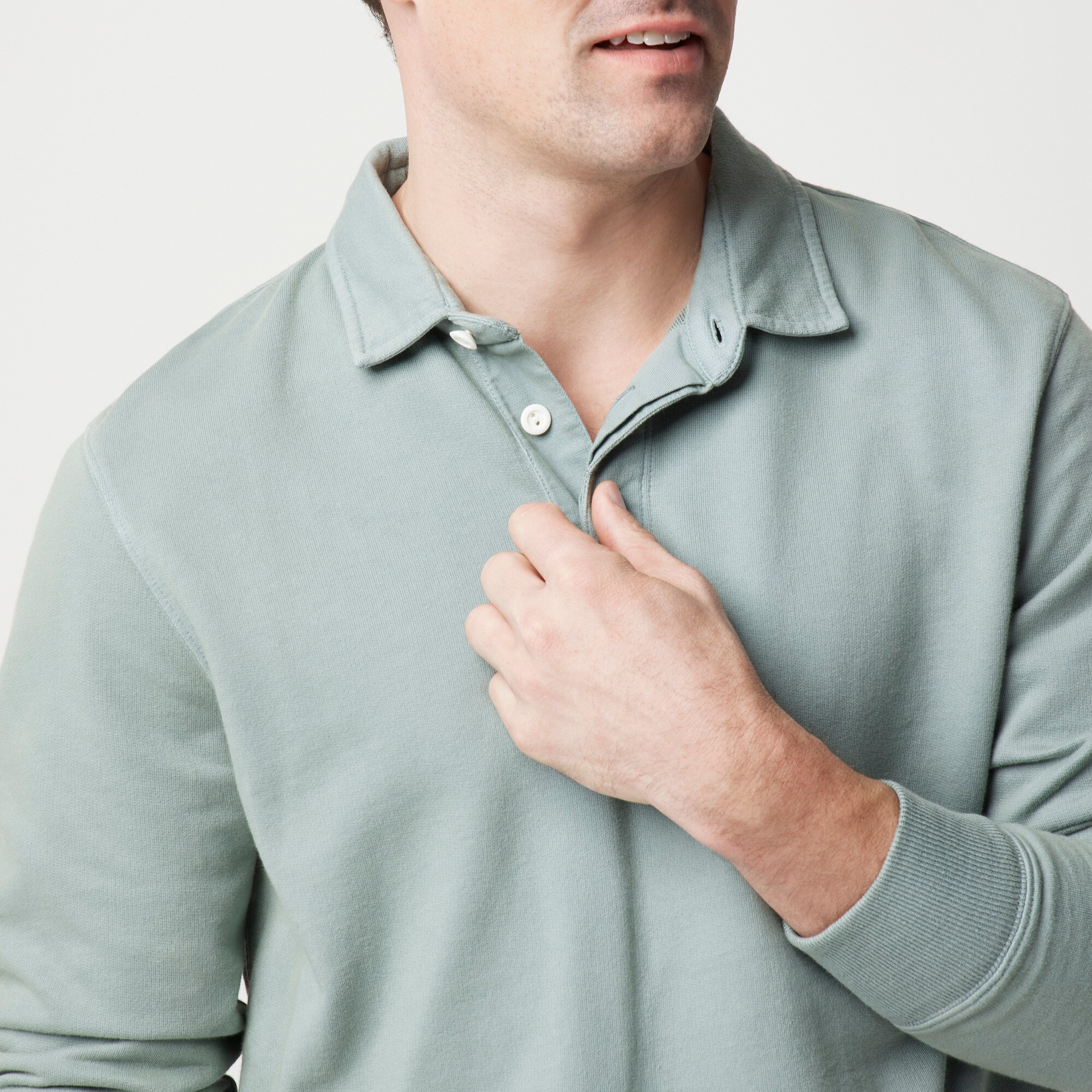 Rugby pullover sweatshirt