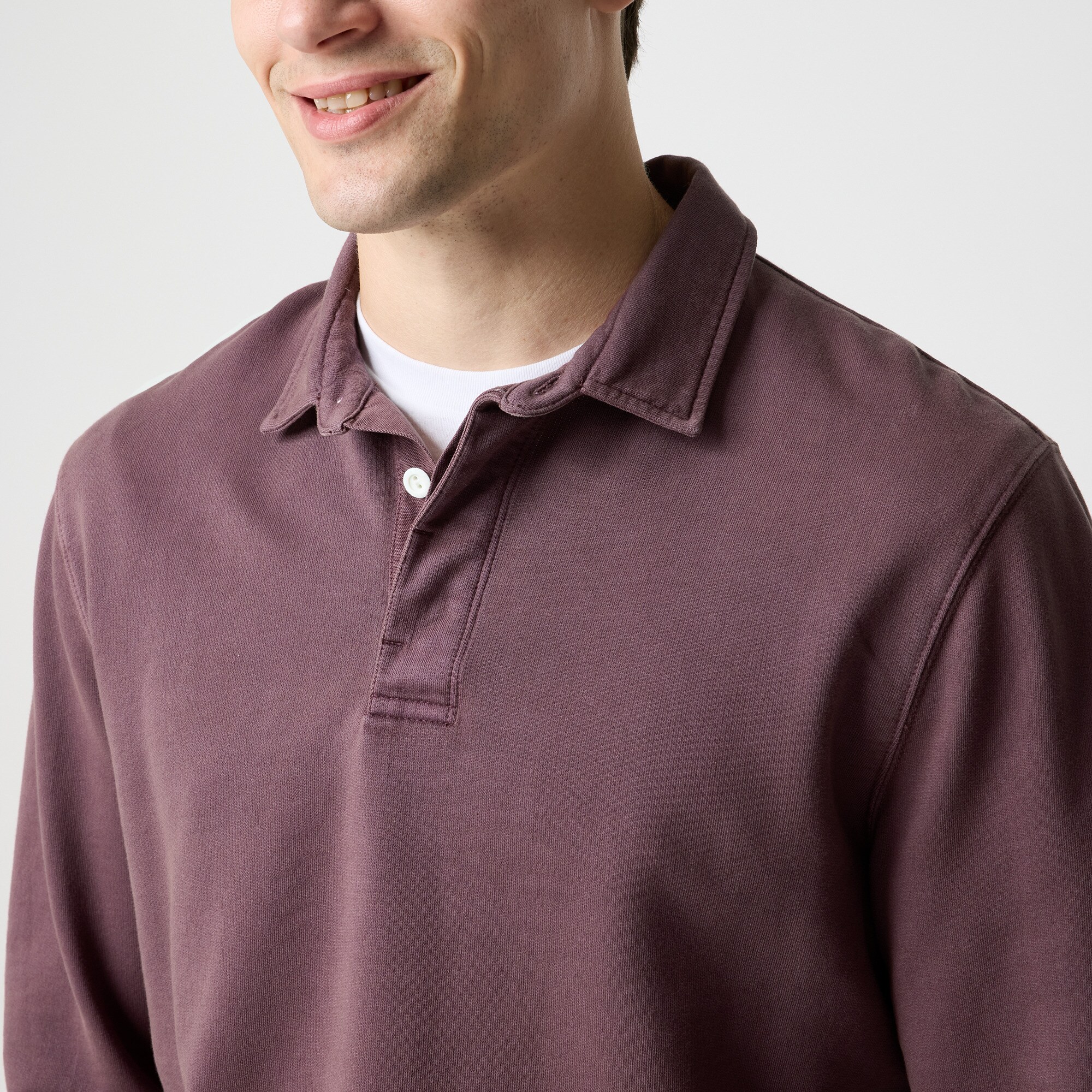 Rugby pullover sweatshirt