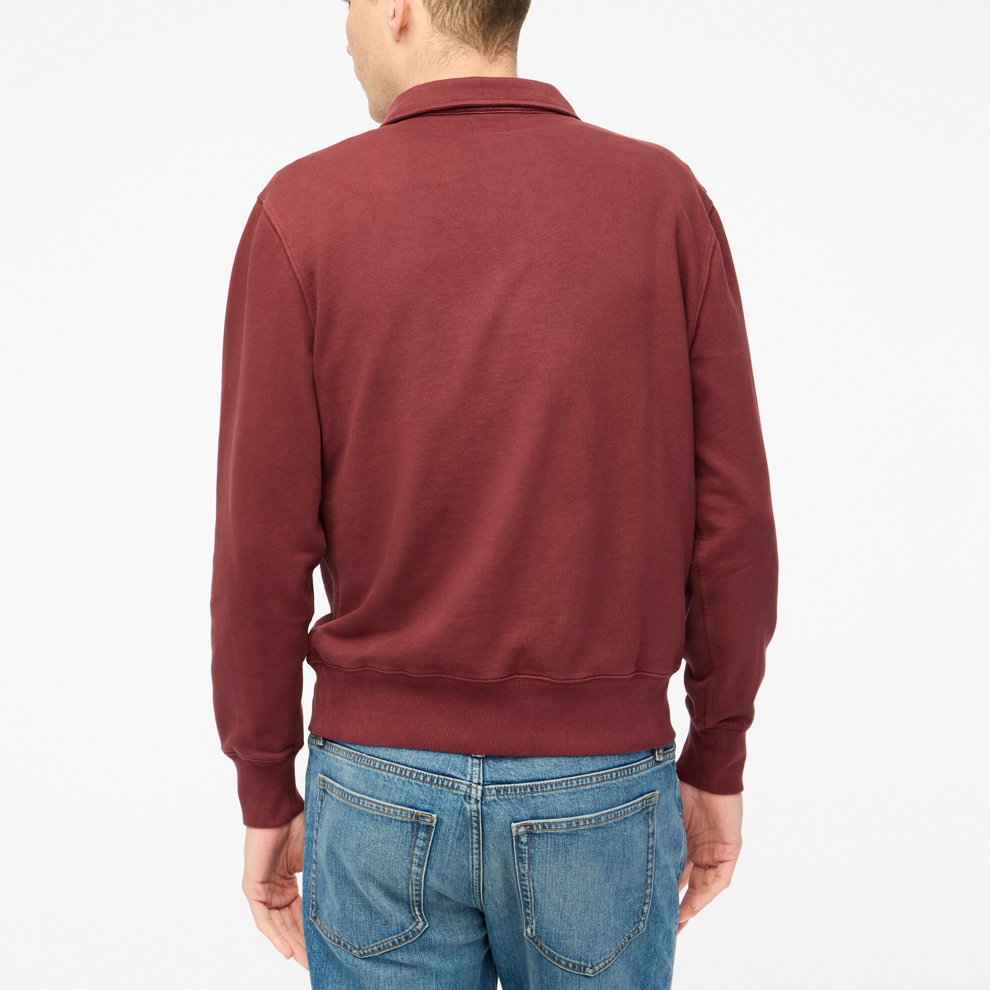 Rugby pullover sweatshirt