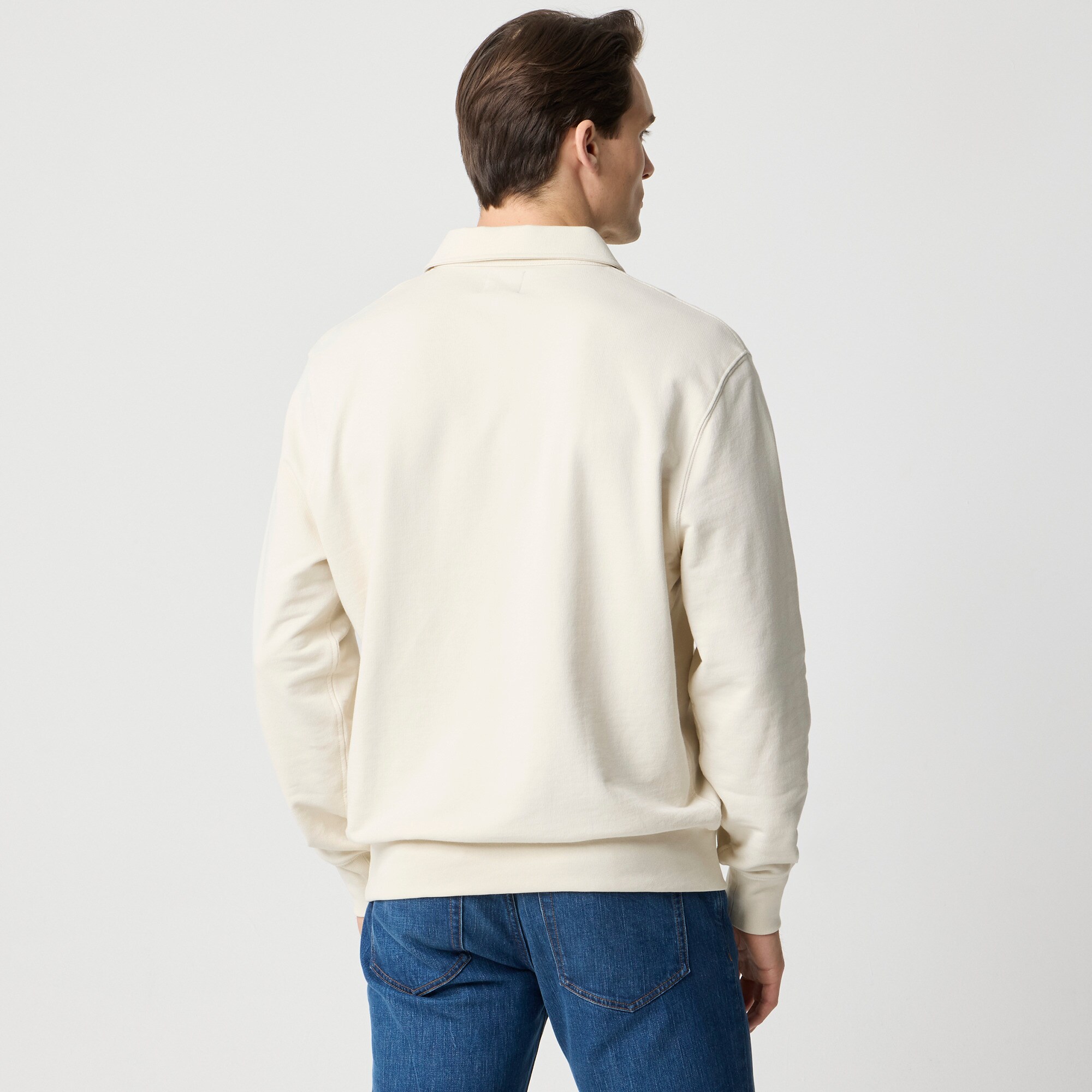 Rugby pullover sweatshirt