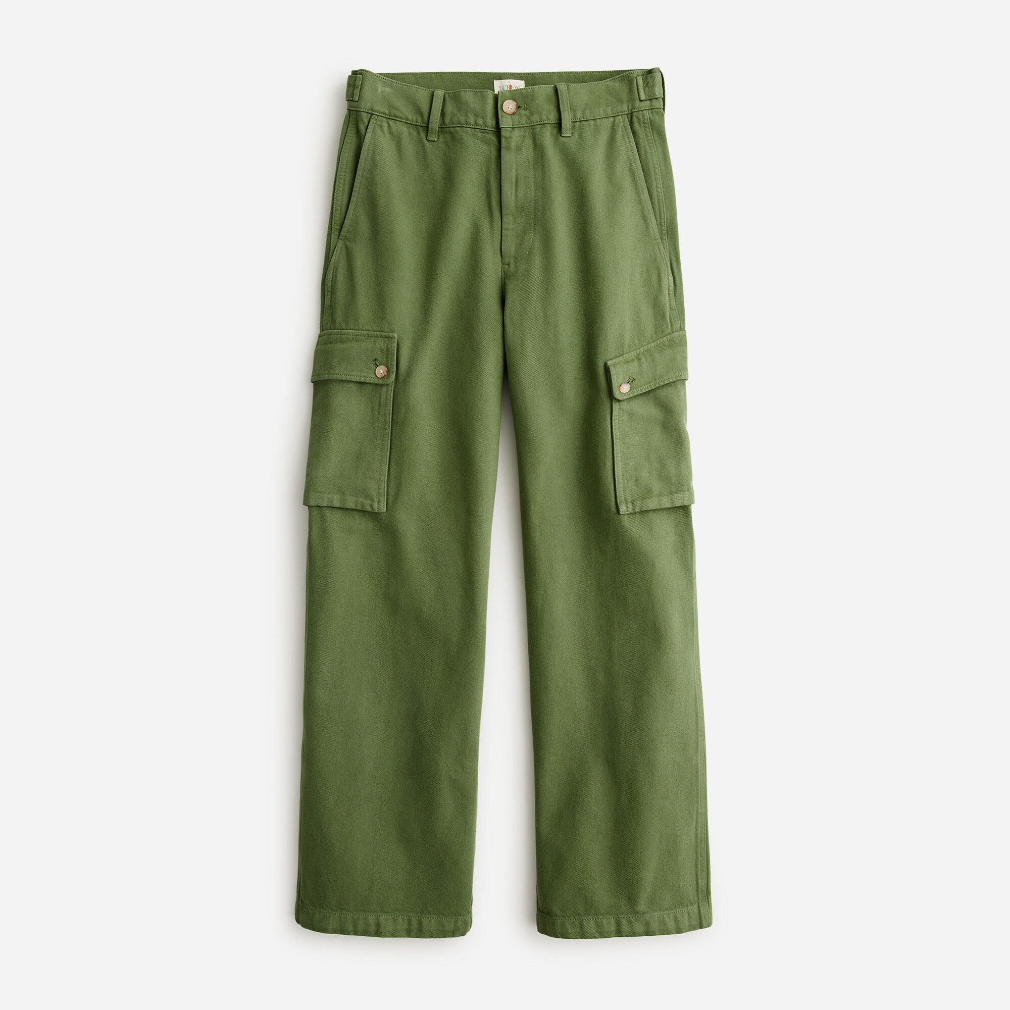 Relaxed cargo pant in heavyweight twill