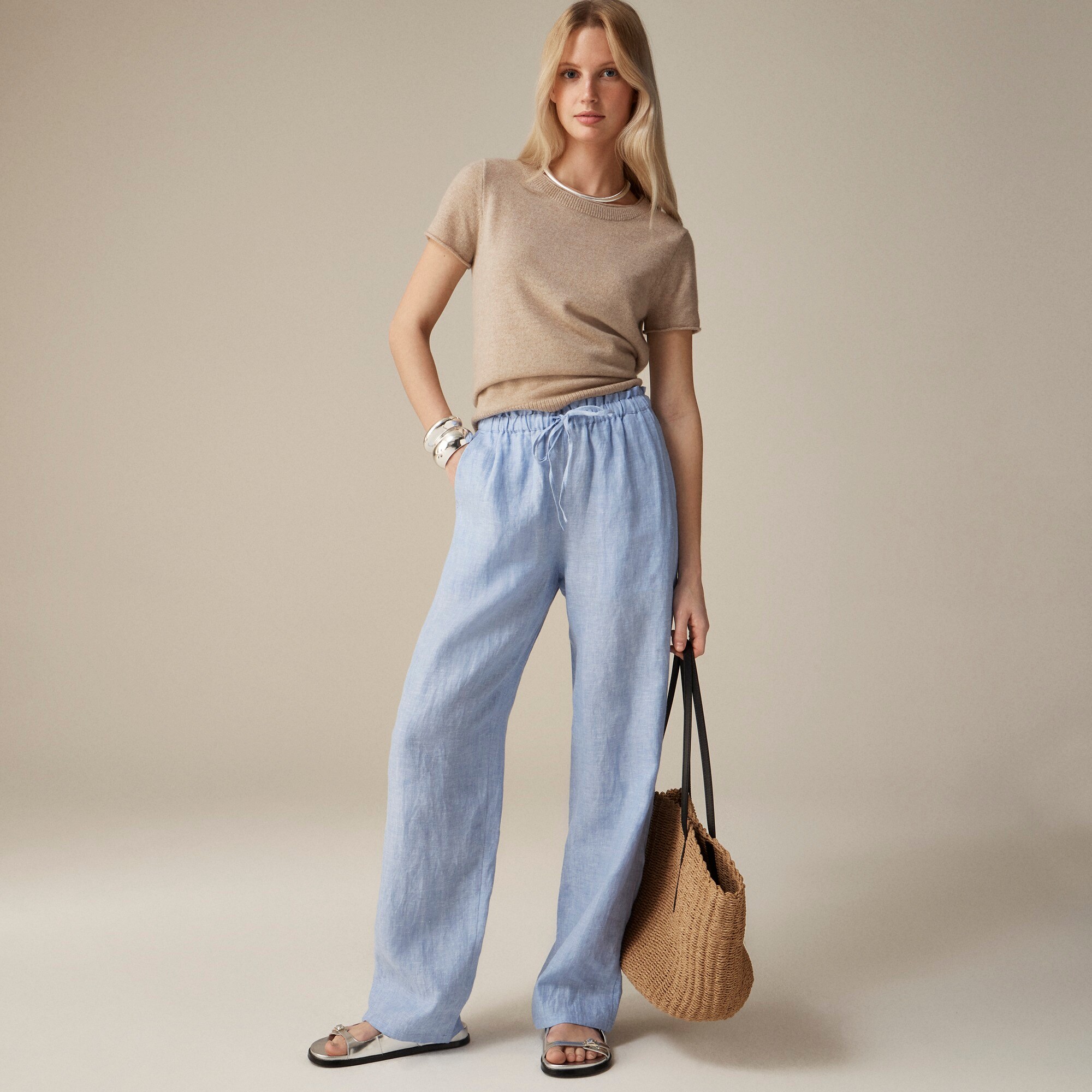 Soleil pant in linen