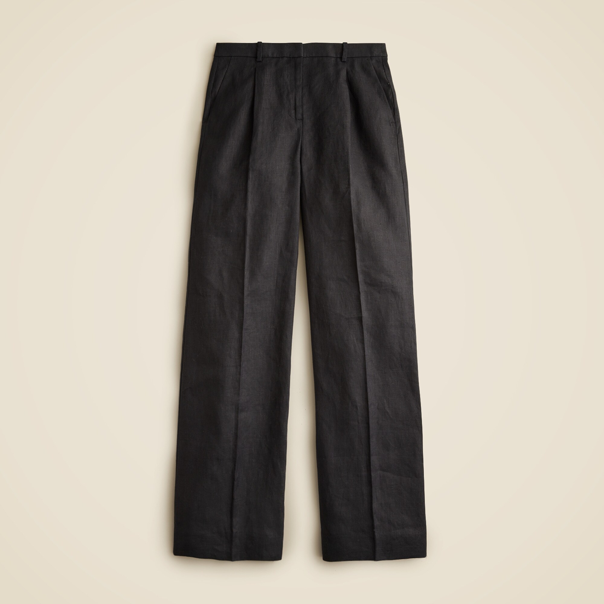 Wide-leg Essential pant in linen