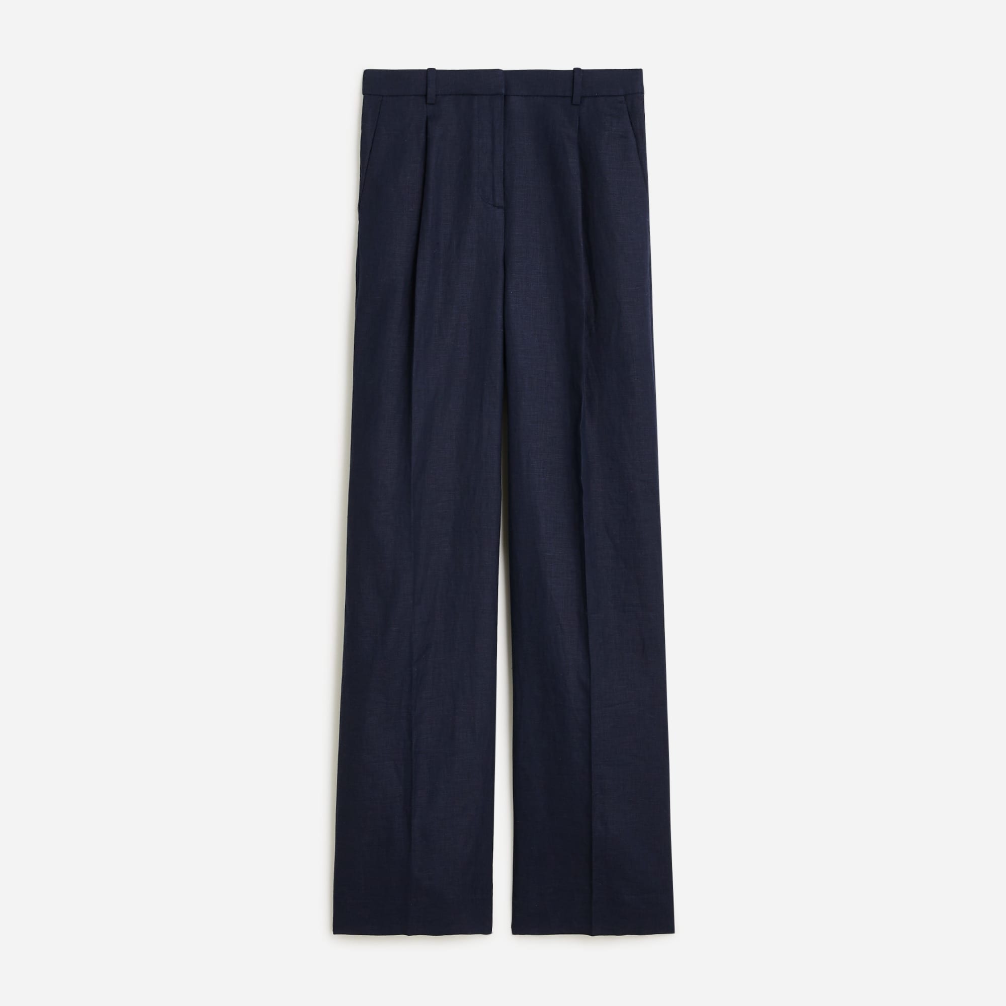  Wide-leg essential pant in linen