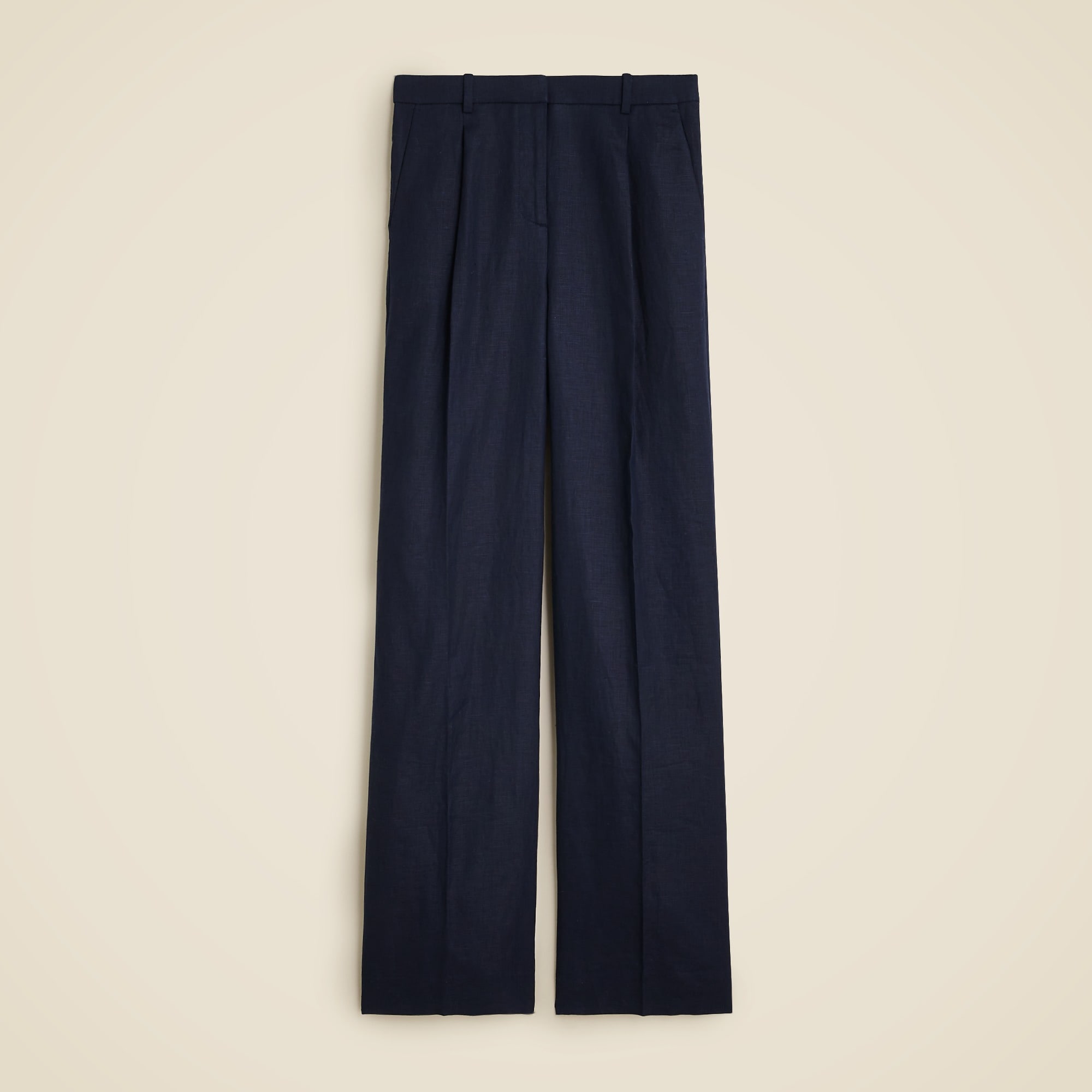 womens Wide-leg Essential pant in linen