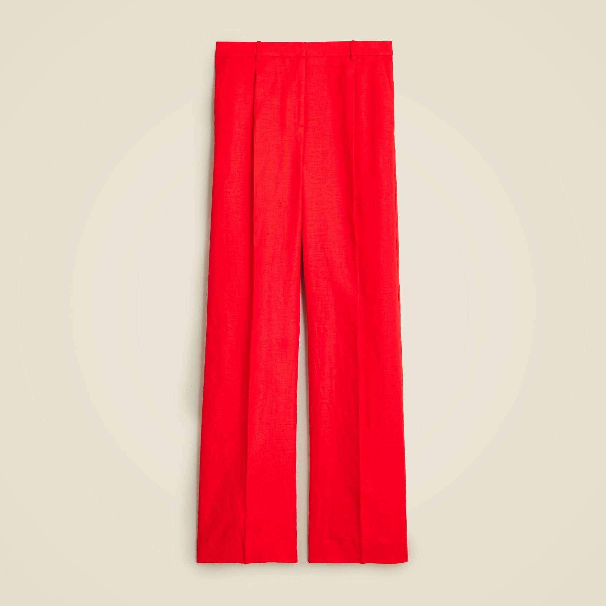 womens Wide-leg Essential pant in linen