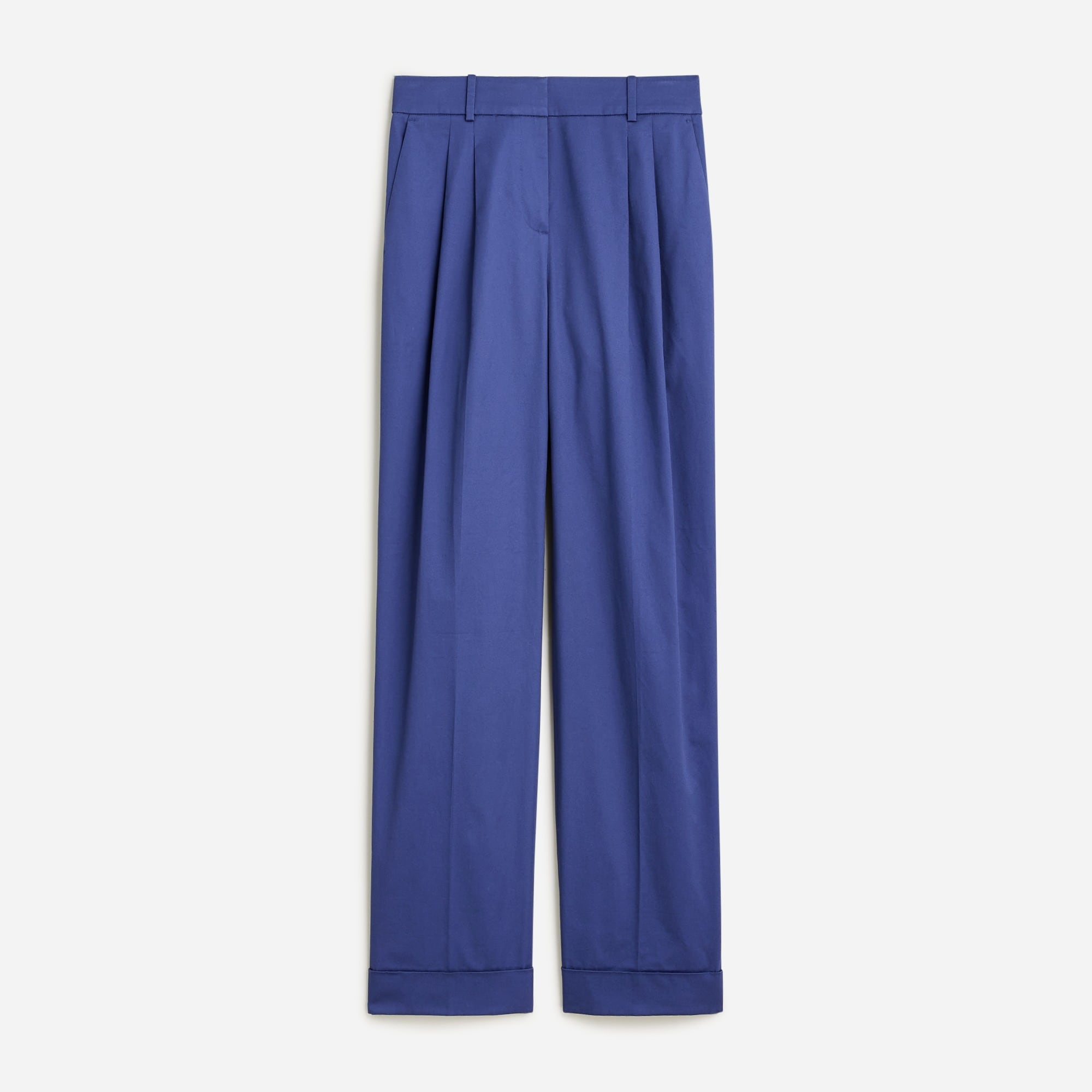  Petite wide-leg essential pant in lightweight chino