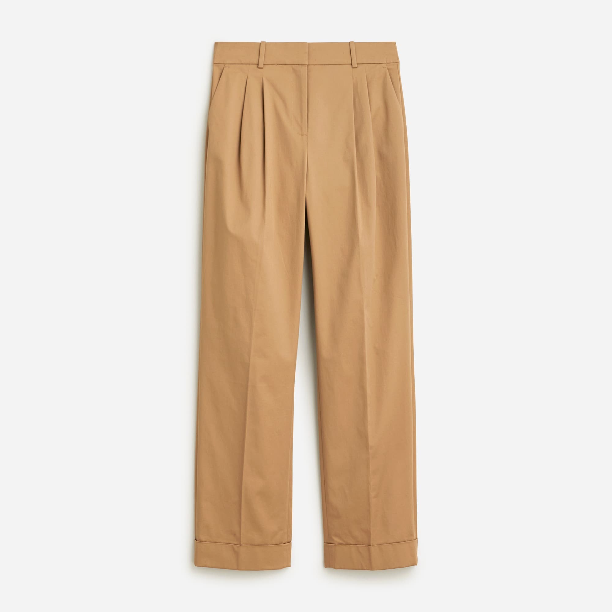  Petite wide-leg essential pant in lightweight chino