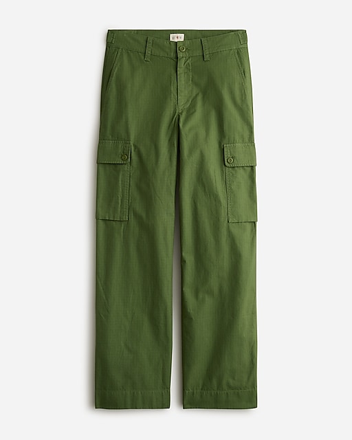 womens Cargo pant in ripstop cotton