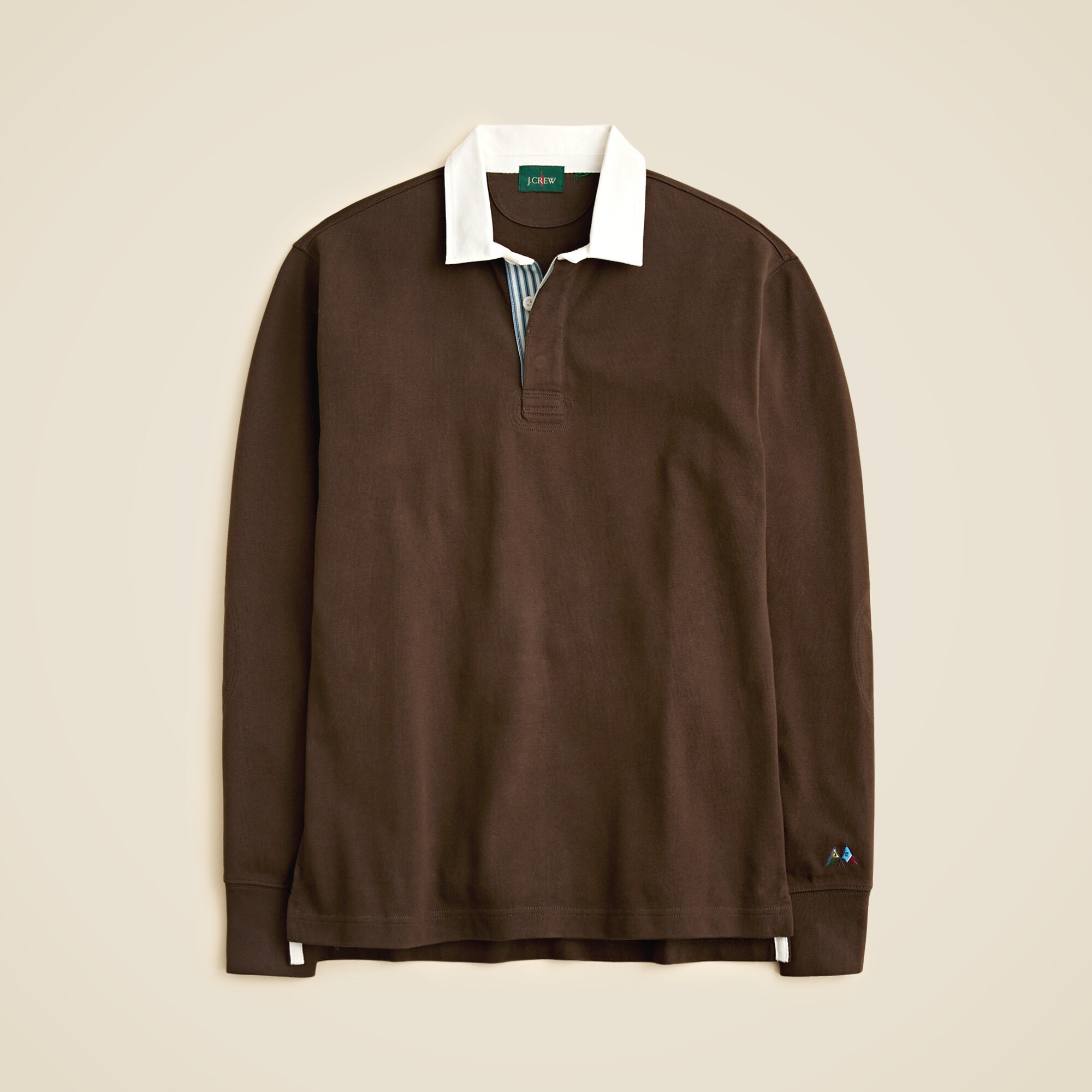  Rugby shirt with striped placket