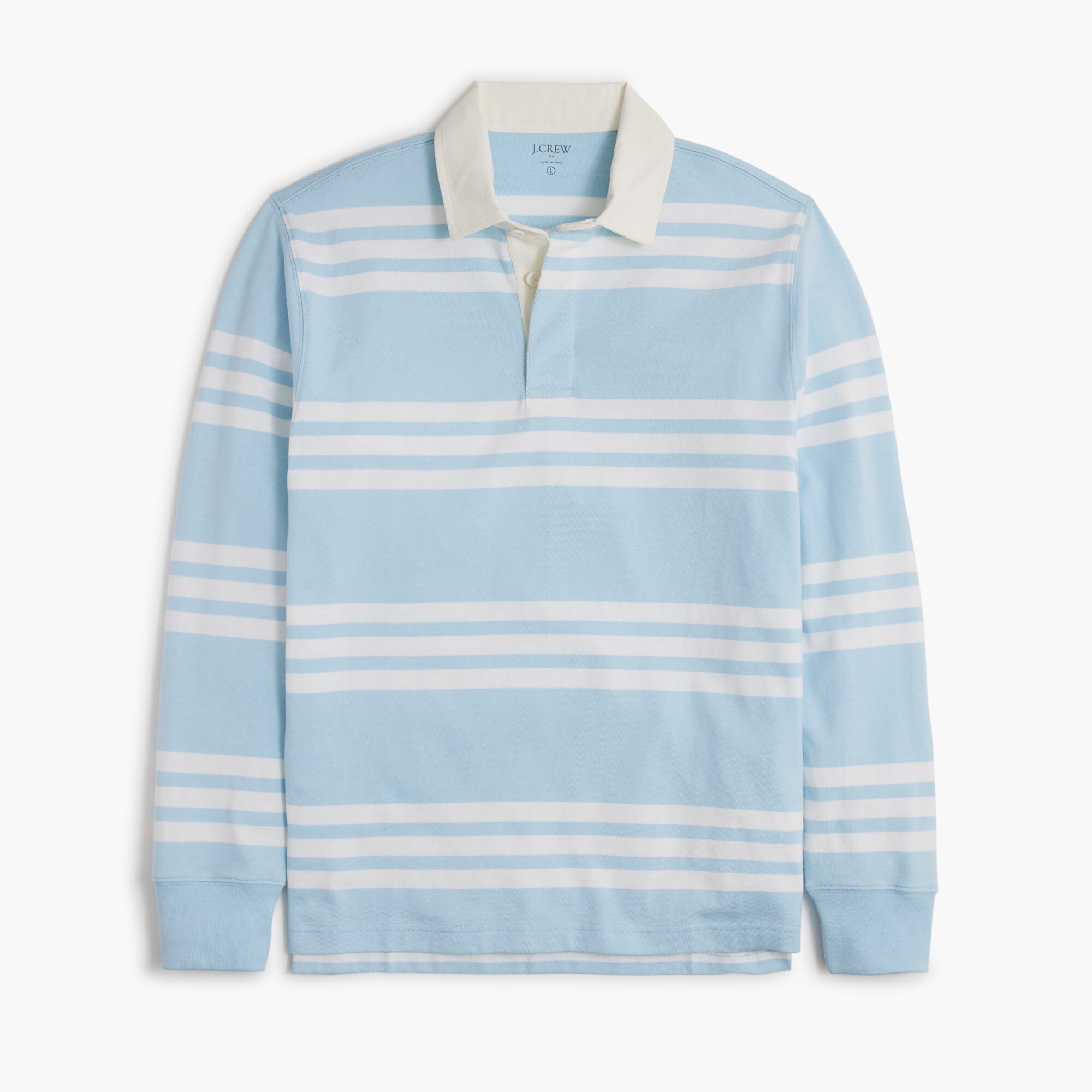 striped rugby shirt for men