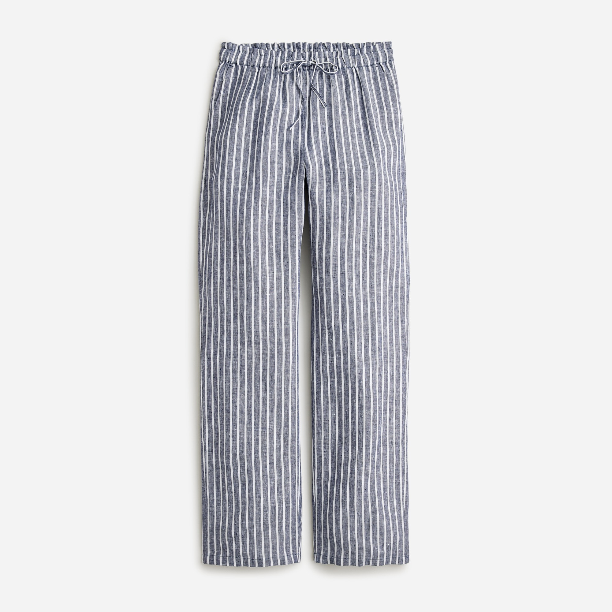 womens Soleil pant in striped linen