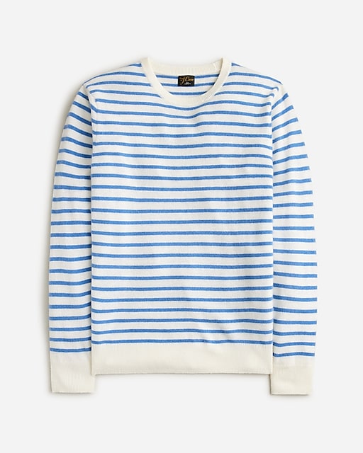 mens Cashmere sweater in stripe