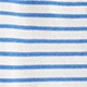 Cashmere sweater in stripe IVORY AMALFI BLUE STRIP