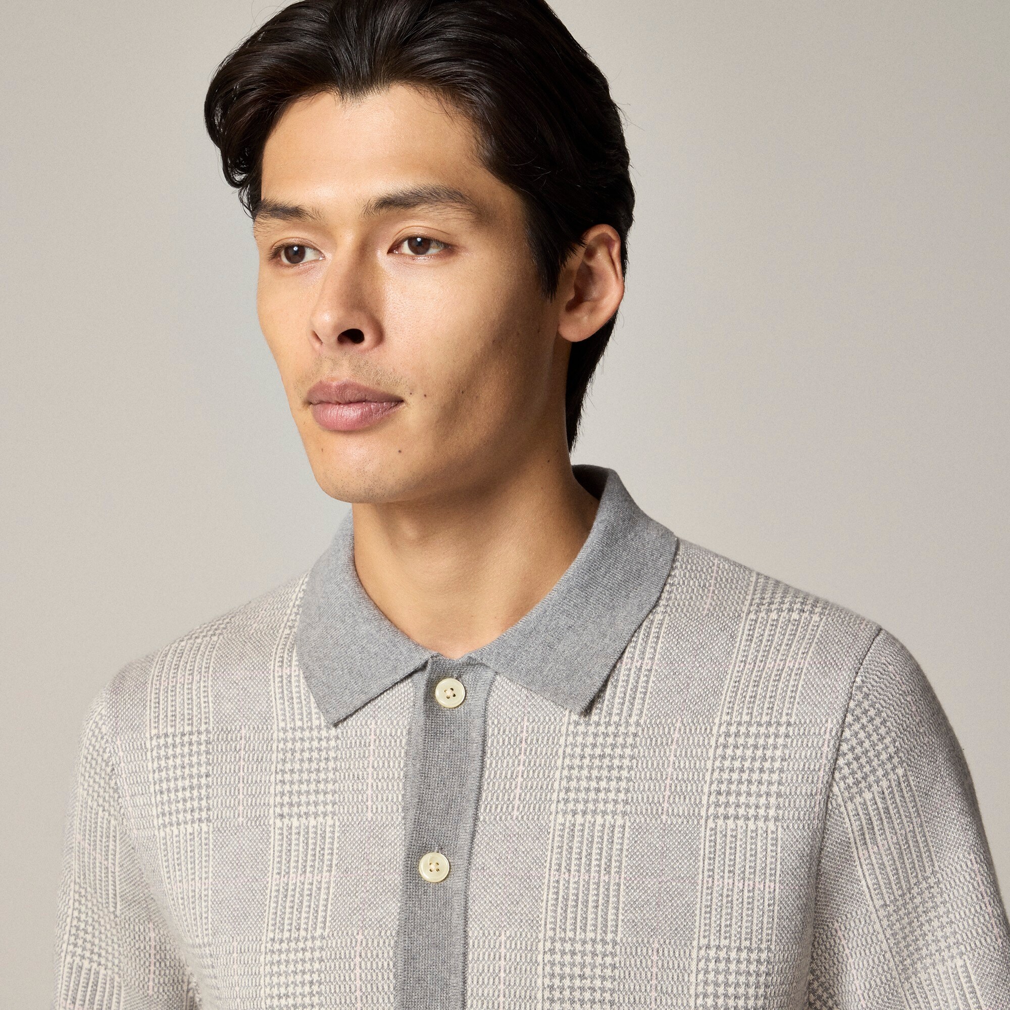 J.Crew: Short-sleeve Heritage Cotton Sweater-polo In