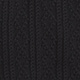 Short-sleeve heritage cotton pointelle-stitch sweater-polo BLACK
