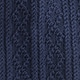 Short-sleeve heritage cotton pointelle-stitch sweater-polo NAVY