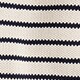 1988 heritage cotton Rollneck&trade; sweater in stripe MOUNTAIN WHITE NAVY STR