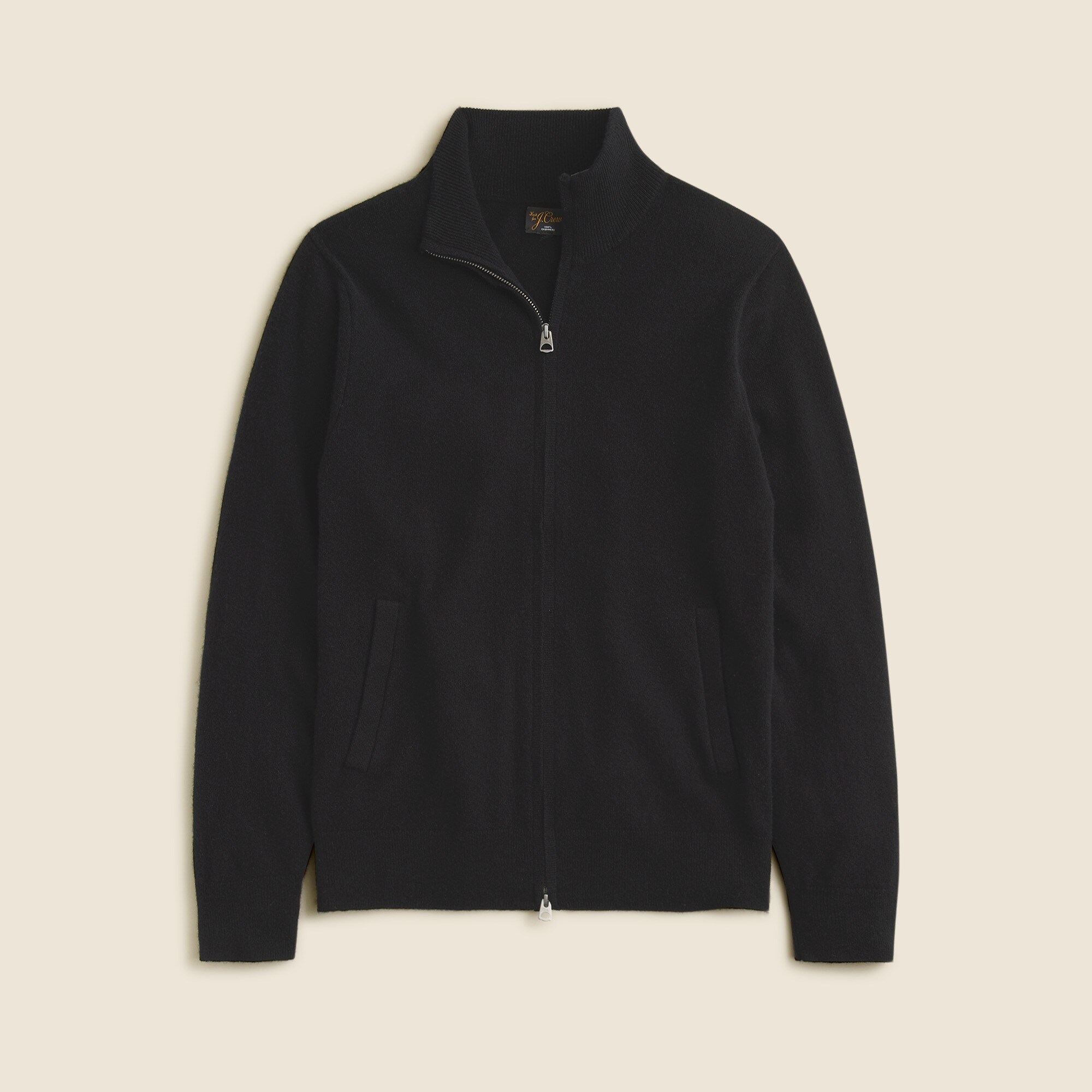 mens Cashmere full-zip sweater