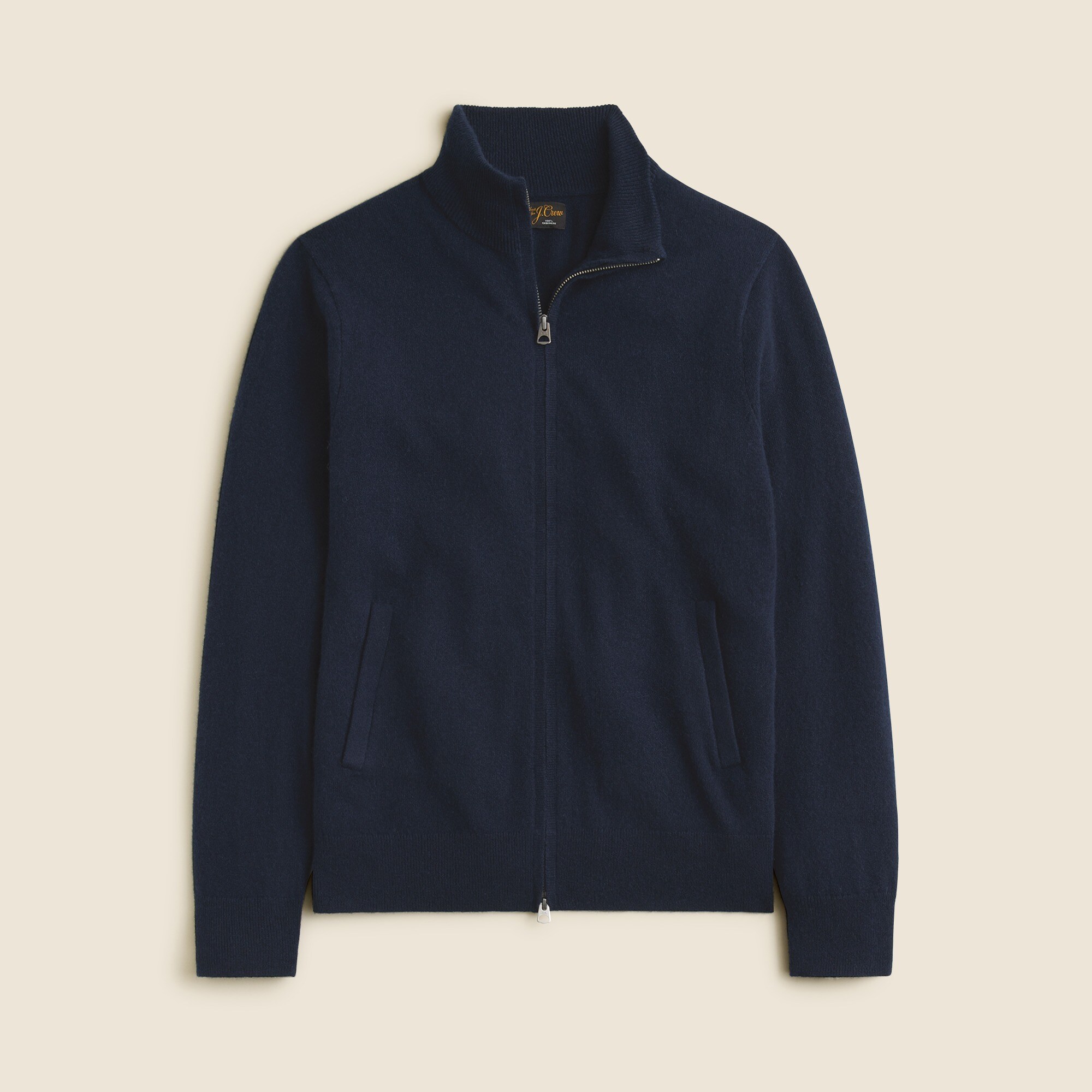 Cashmere full-zip sweater