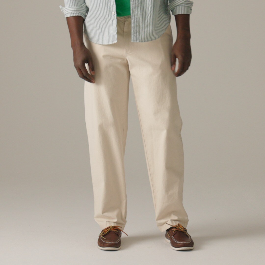 Classic trouser in canvas